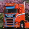 Original Scania skvettlapp 65x43 cm