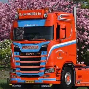 Alternative view of Original Scania skvettlapp 65x43 cm