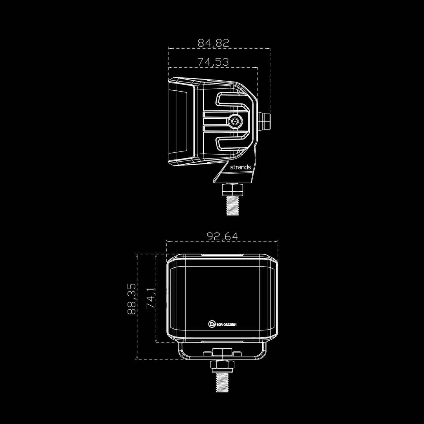 Strands Siberia Red Fox Arbeidslys - Bilde 3