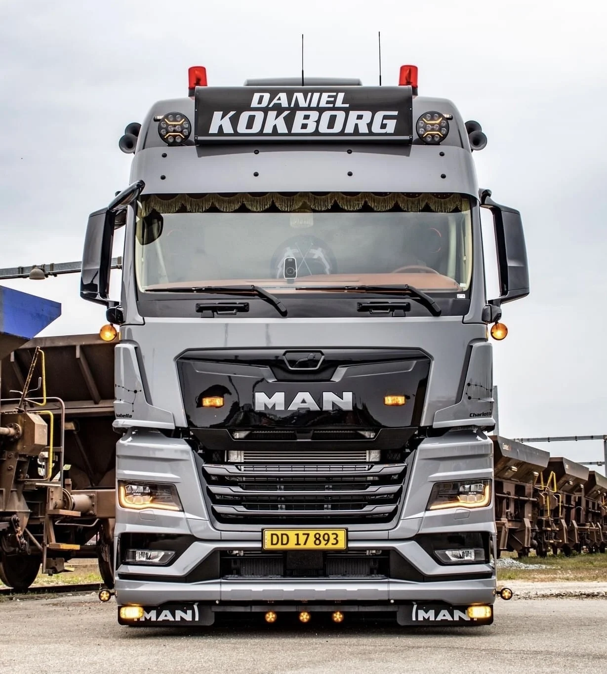 Aluminium Fox Parts solskjerm til MAN TGX 2021 - Bilde 2