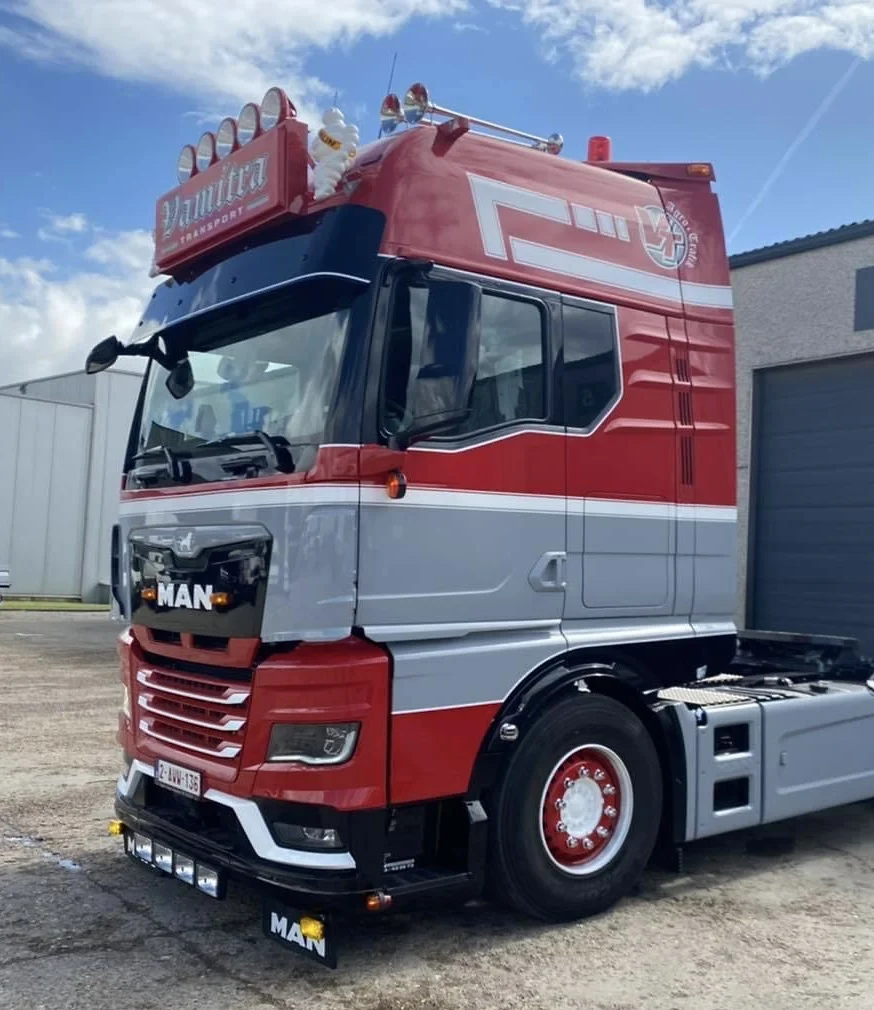 Aluminium Fox Parts solskjerm til MAN TGX 2021