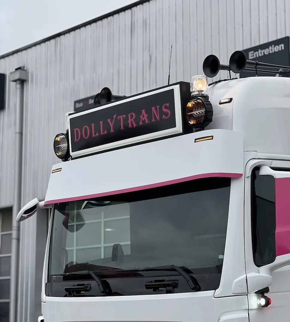 Fox Parts lav solskjerm til MAN TGX 2021- - Bilde 3