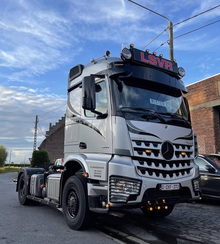 Fox Parts lav solskjerm MB Arocs 2300 mm - Bilde 2