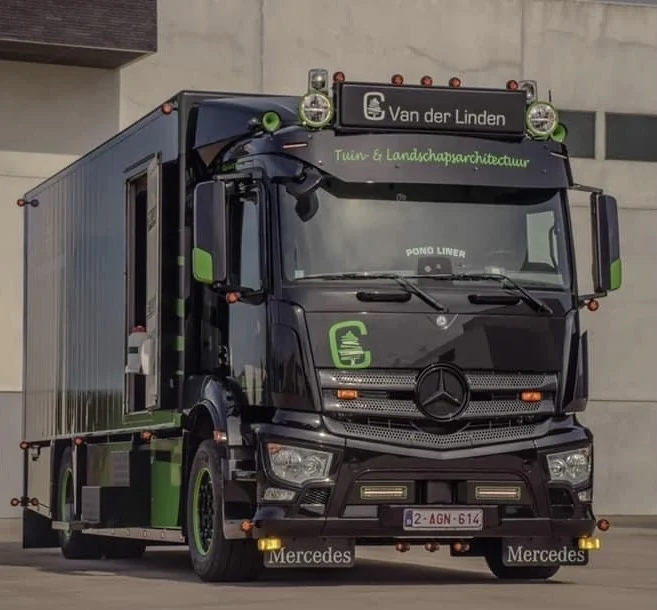 Fox Parts lav solskjerm MB Arocs 2300 mm