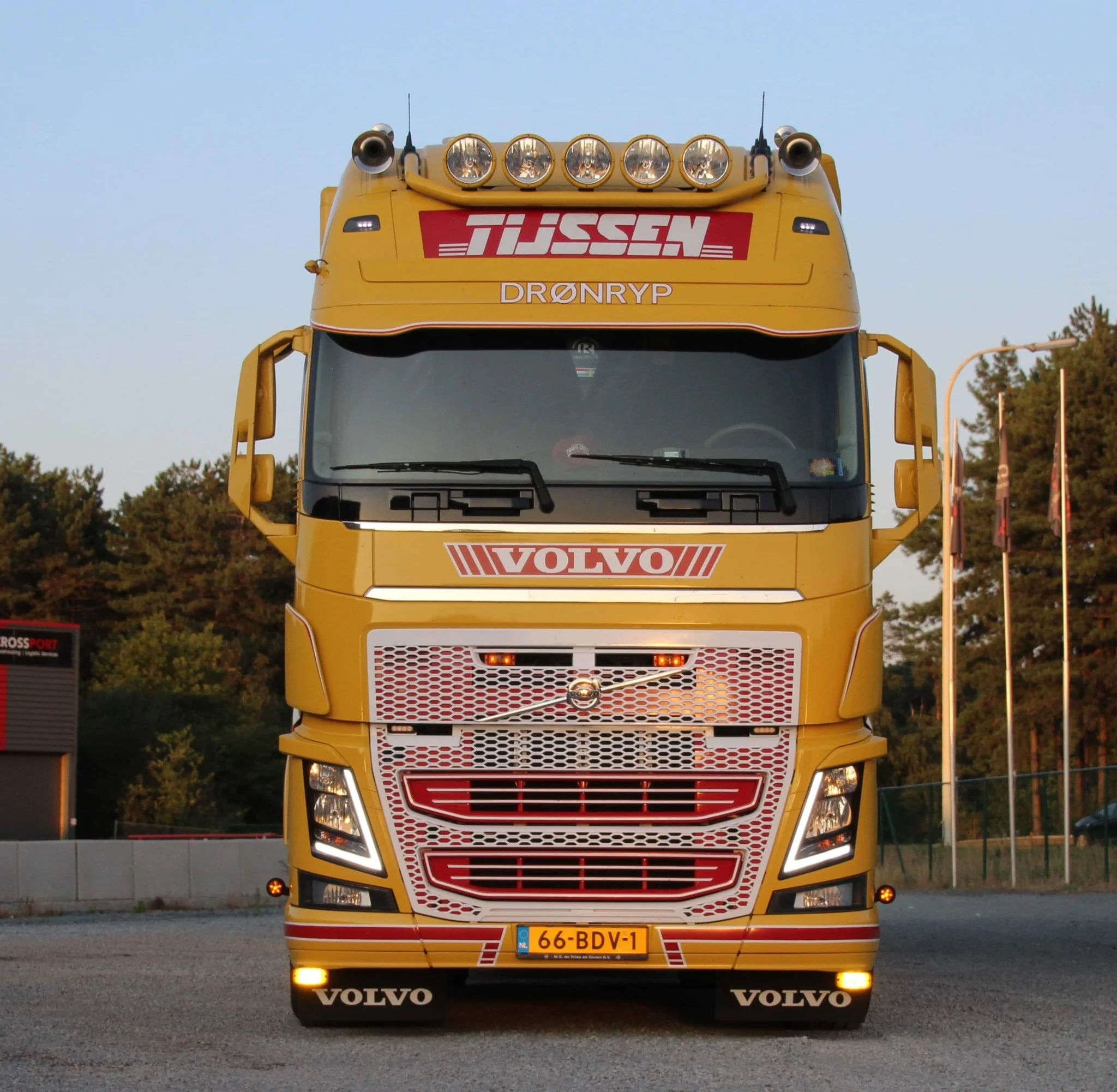 Solskjermforlengelse for Volvo FH4/FH5