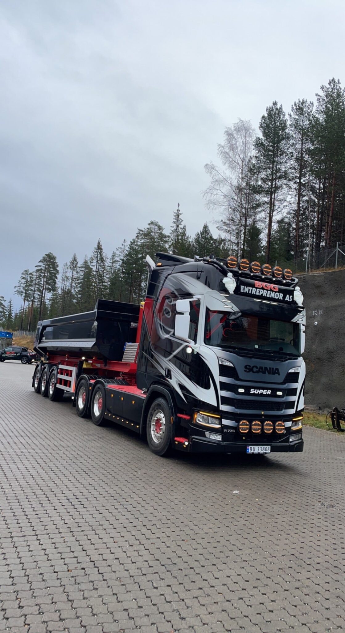 Mørelys Juluen med flashlampe. Hvit/Gul/Rødt. - Bilde 4