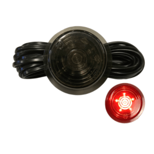 Gylle reserveglass med LED lys sota glass - Flere farger<span> - </span>Rødt 6 LED