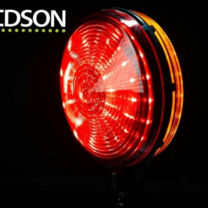 Ledson Pablo speil-lampe LED 24v<span> - </span>Oransje-Rød