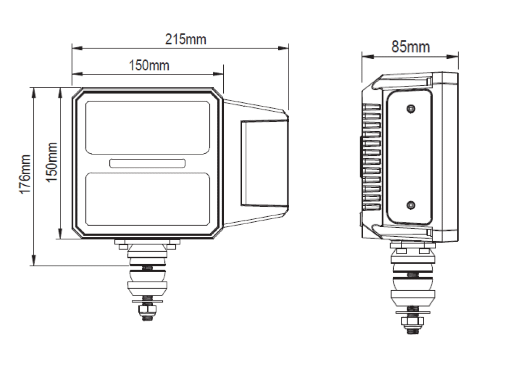 BRT Multi S2 - Brøytelampe - Bilde 3