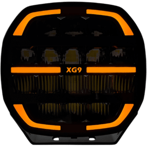 XG9 9"LED LED DRIVING LIGHT - Flere varianter<span> - </span>Hvitt hus