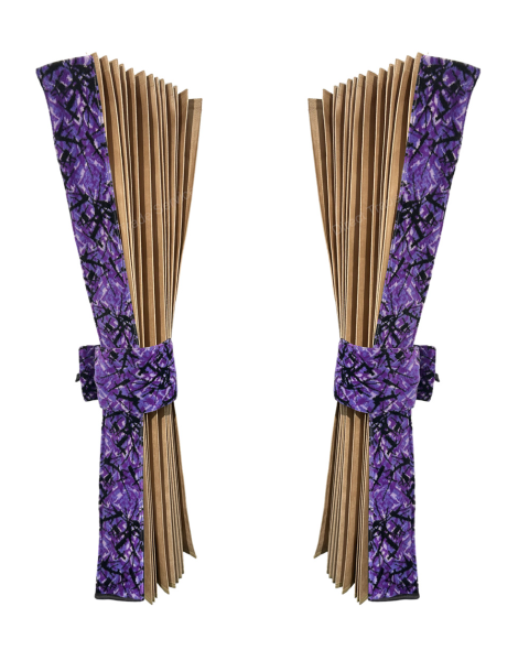 Sidegardiner med plysjkant - Bilde 17