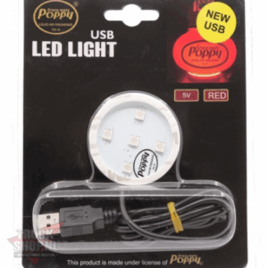 Poppy LED light USB<span> - </span>Rød med USB