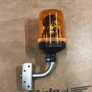 Rustfri påskyvbar brakett for Hella eller AEB rotorlys (sett).