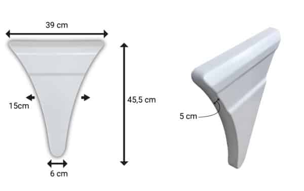 String XL 6*4 Scania R og Scania R Streamline og Next Gen R/S med original sidemarkeringslys hull - Bilde 6