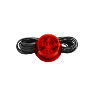 GYLLE Glass rødt LED