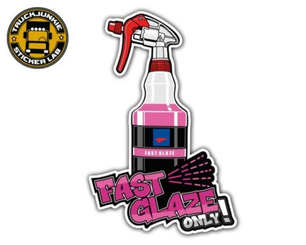 FAST GLAZE ONLY! – Klistremerke med fulltrykk