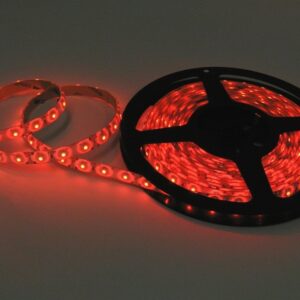 Led strip 5 meter 24 V Rød