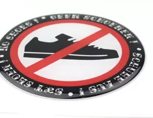 No shoes– 3D DELUXE KLISTREMERKE