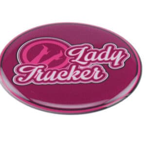 LADY TRUCKER - 3D DELUXE KLISTREMERKE