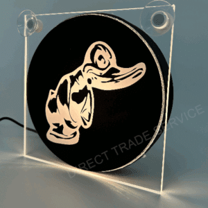 Alternative view of Lightbox Angry Duck right USB