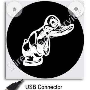 Lightbox Angry Duck right USB
