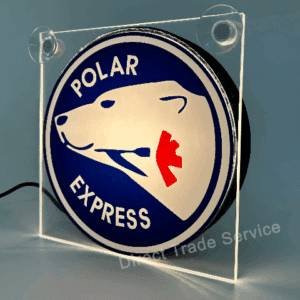 Alternative view of Lightbox Polar Express right USB