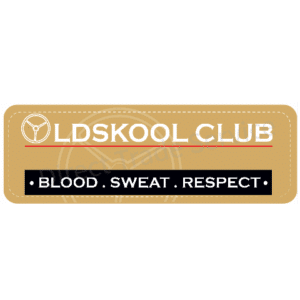 Dashboardmatte Oldskool club gold