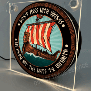 Alternative view of Lightbox Viking Ship