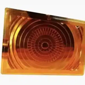 Topplampe glass Scania 2-serie oransje (sett)