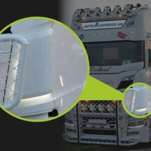 Ledson – Smussavvisere Belysning – Dobbel Farge (Hvit/Oransje)