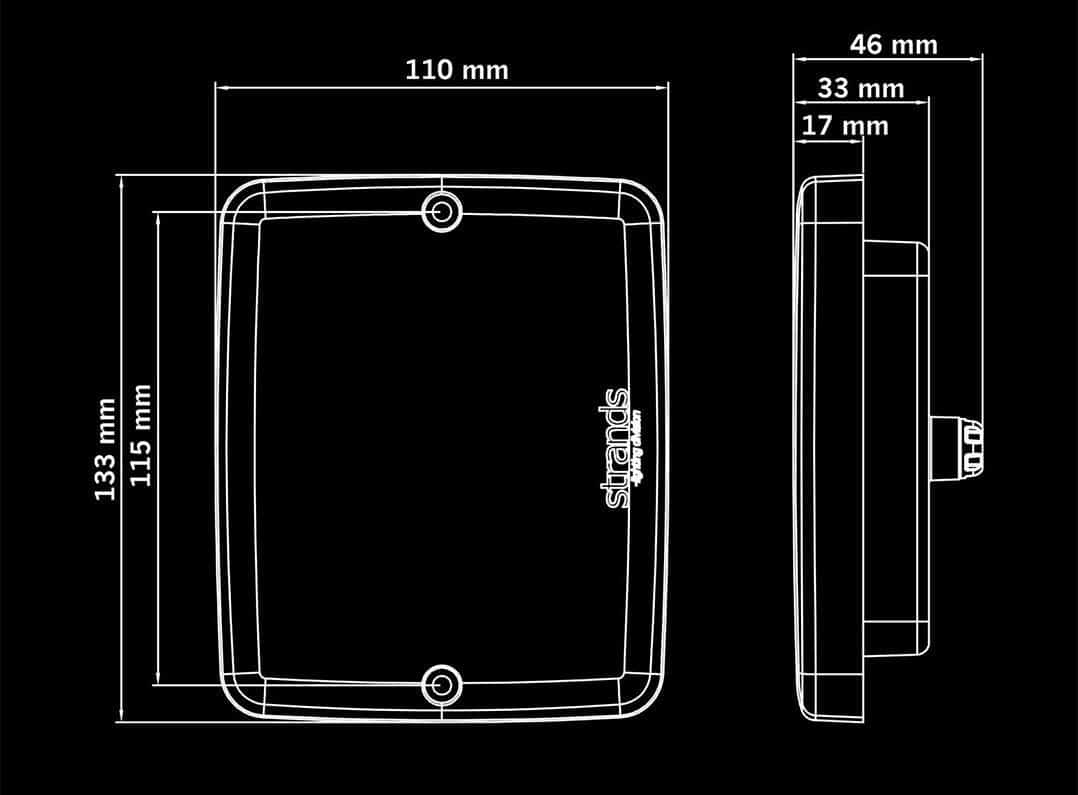 Strands FOR9T Illusion Bak/Brems/Blink - Bilde 2