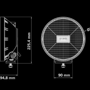 Alternative view of Strands Ize Led OG 9"