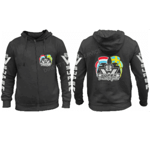 Brodert hettegenser “Swedish Perfection”