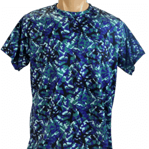 Bussplysj T-skjorte Blå