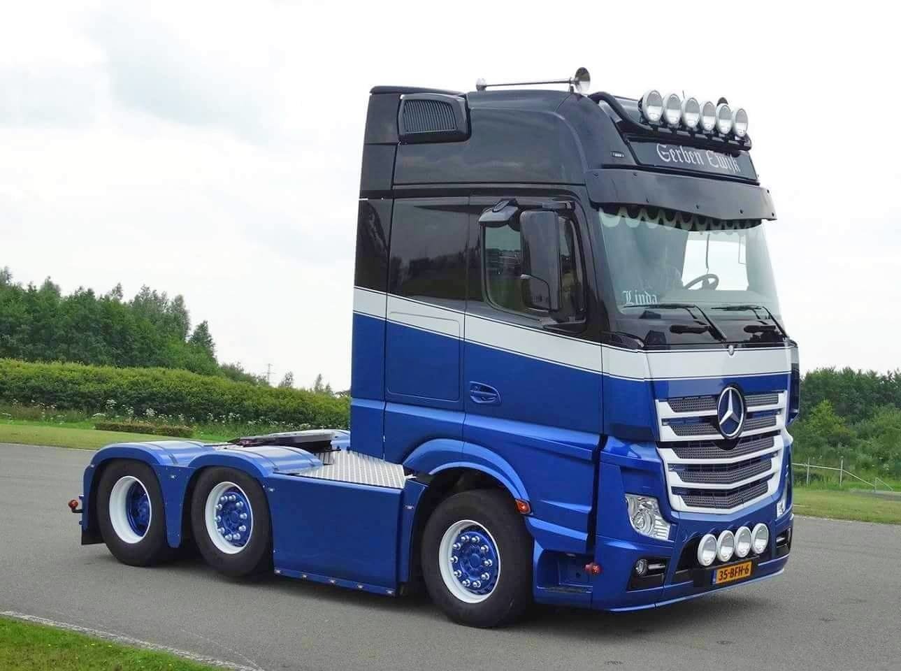 Mercedes Actros MP4 Solskjerm - Bilde 2