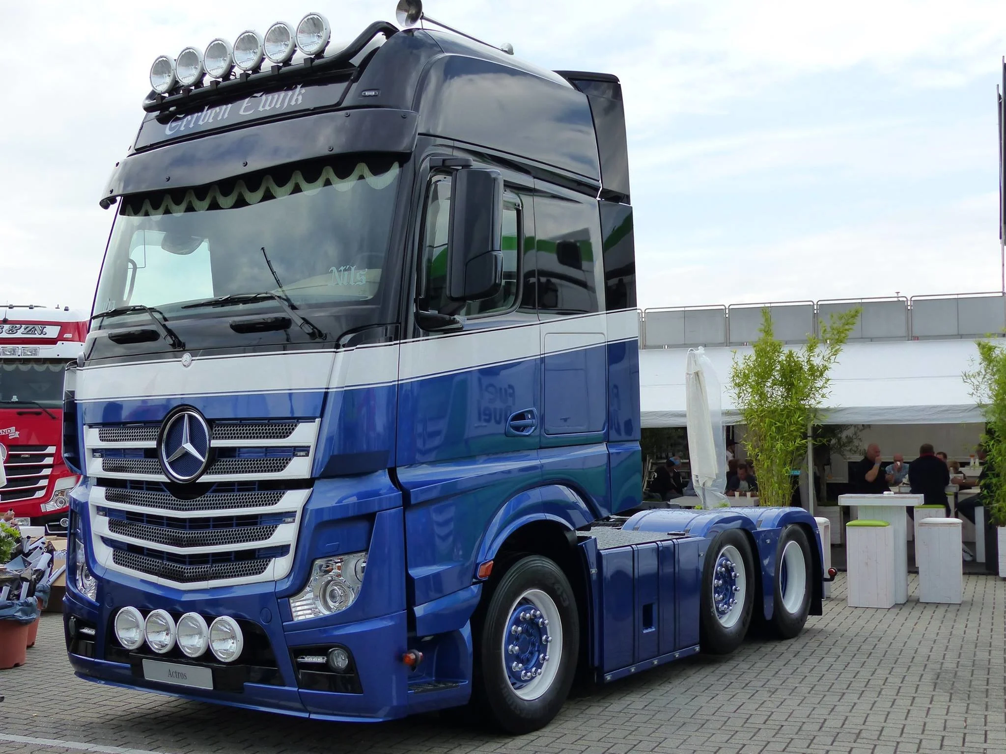 Mercedes Actros MP4 Solskjerm