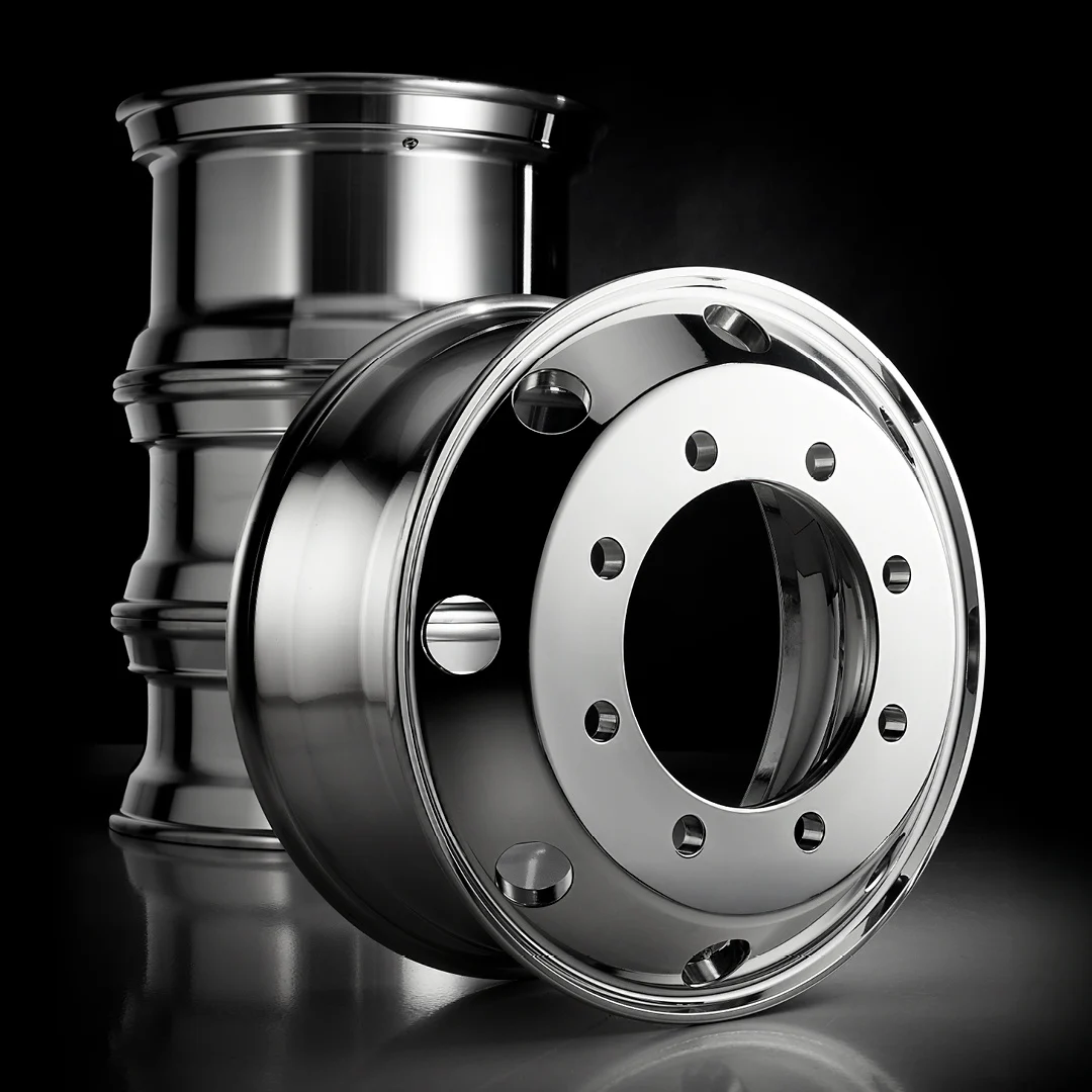 Omnius felger – Chrome aluminiumsfelg 22.5" x 8.25 - Bilde 2