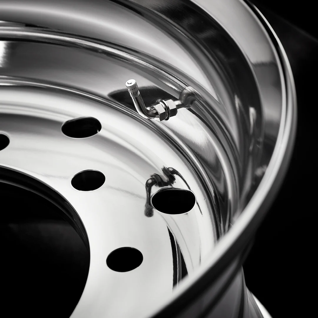 Omnius felger – Chrome aluminiumsfelg for trailer 22.5" x 11.75 - Bilde 5