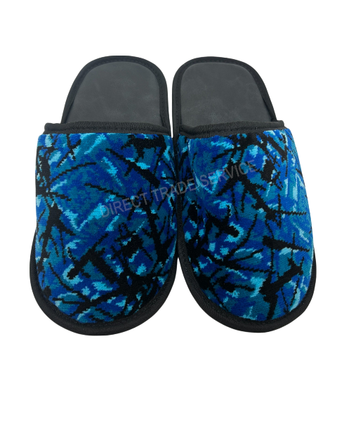 Bussplysj Tøfler Blå - Bilde 2