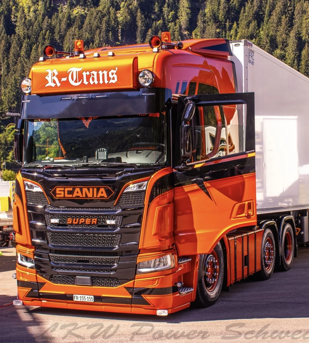 Solarguard Tynn Lav Underfanger Scania NG med Talmu